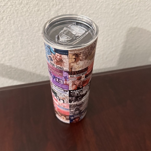 Taylor Swift Stainless Steel Sublimated Double Wall Insulated 20 oz Tumbler Cup - Picture 2 of 5